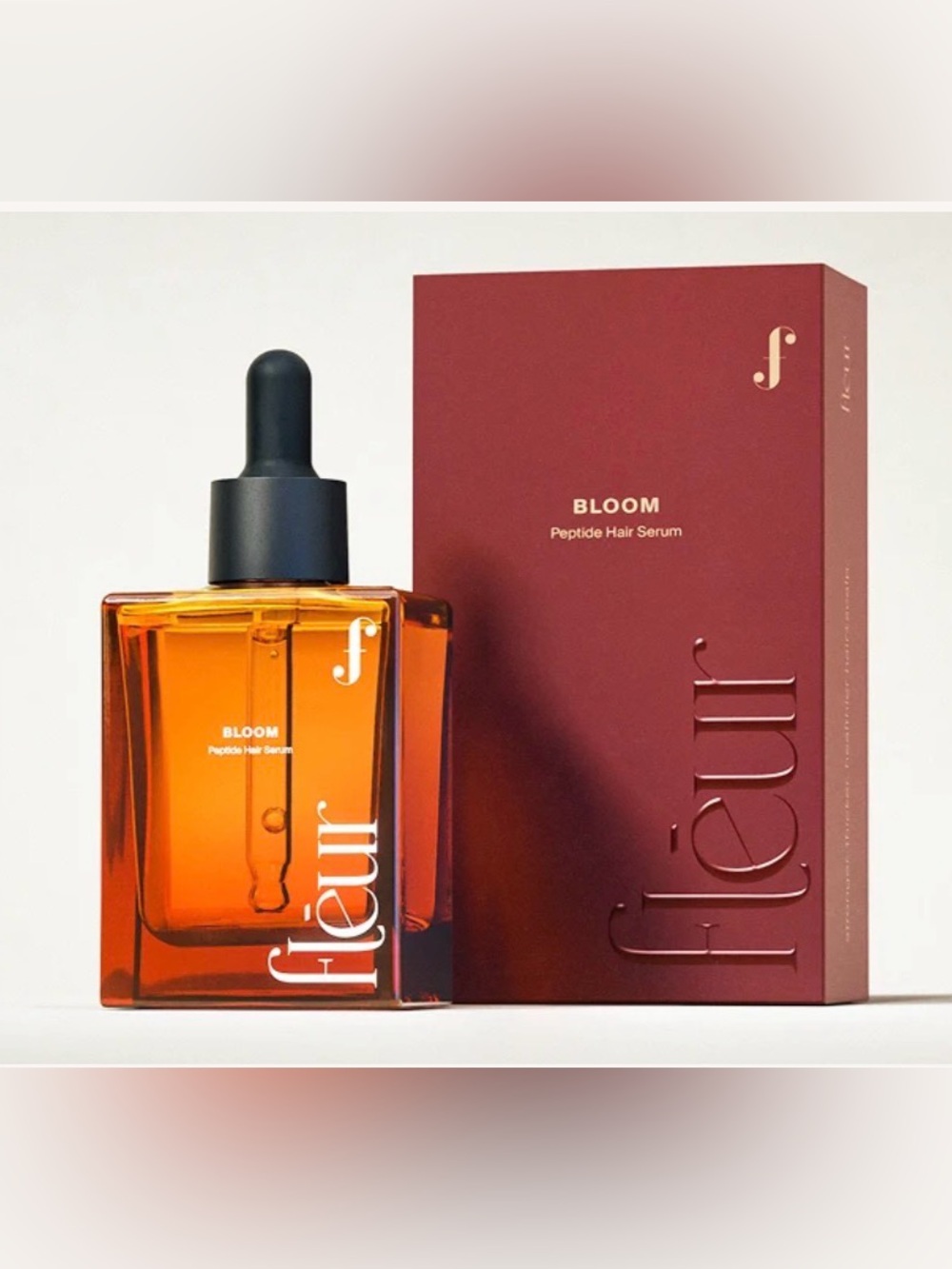 NWT Fléur Bloom Peptide Hair Serum, 3 Month Supply